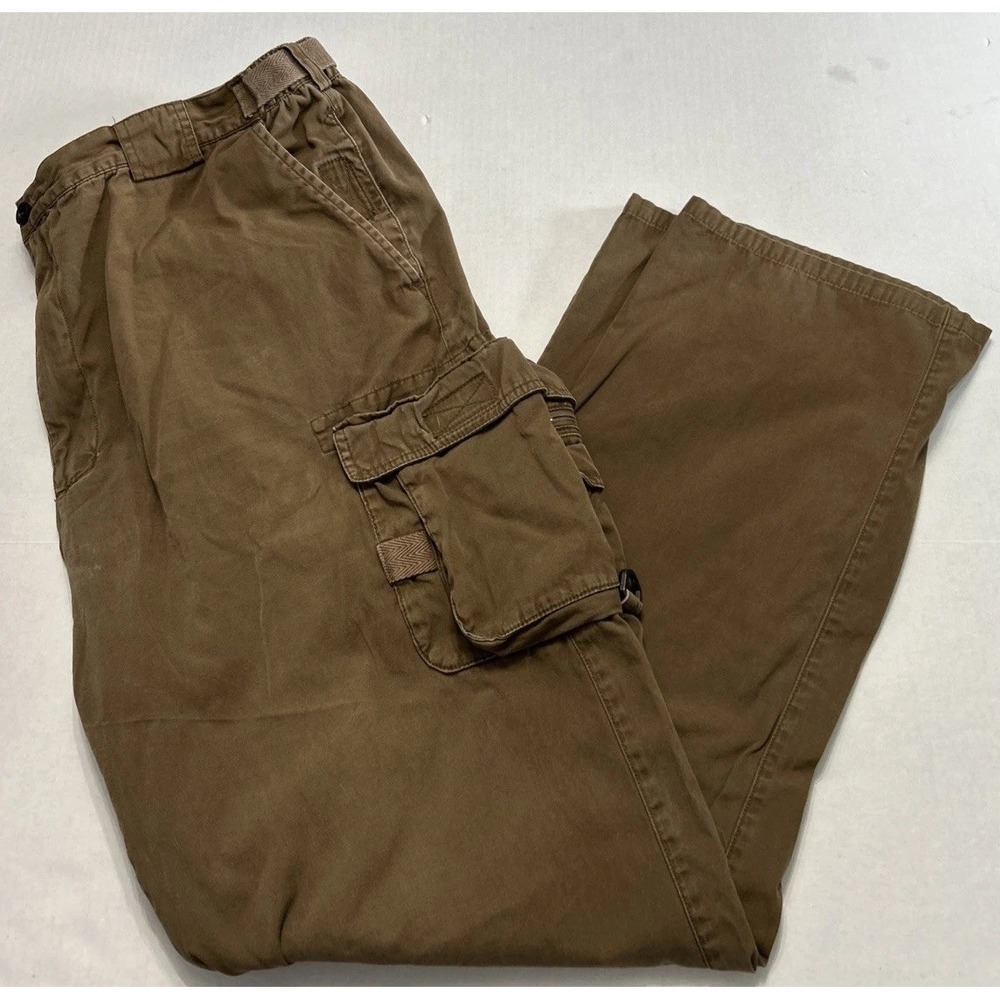 Mens Orvis Cargo Pants Hiking Fishing Tactical Camp Outdoor Sz 42‎ 13 Pockets